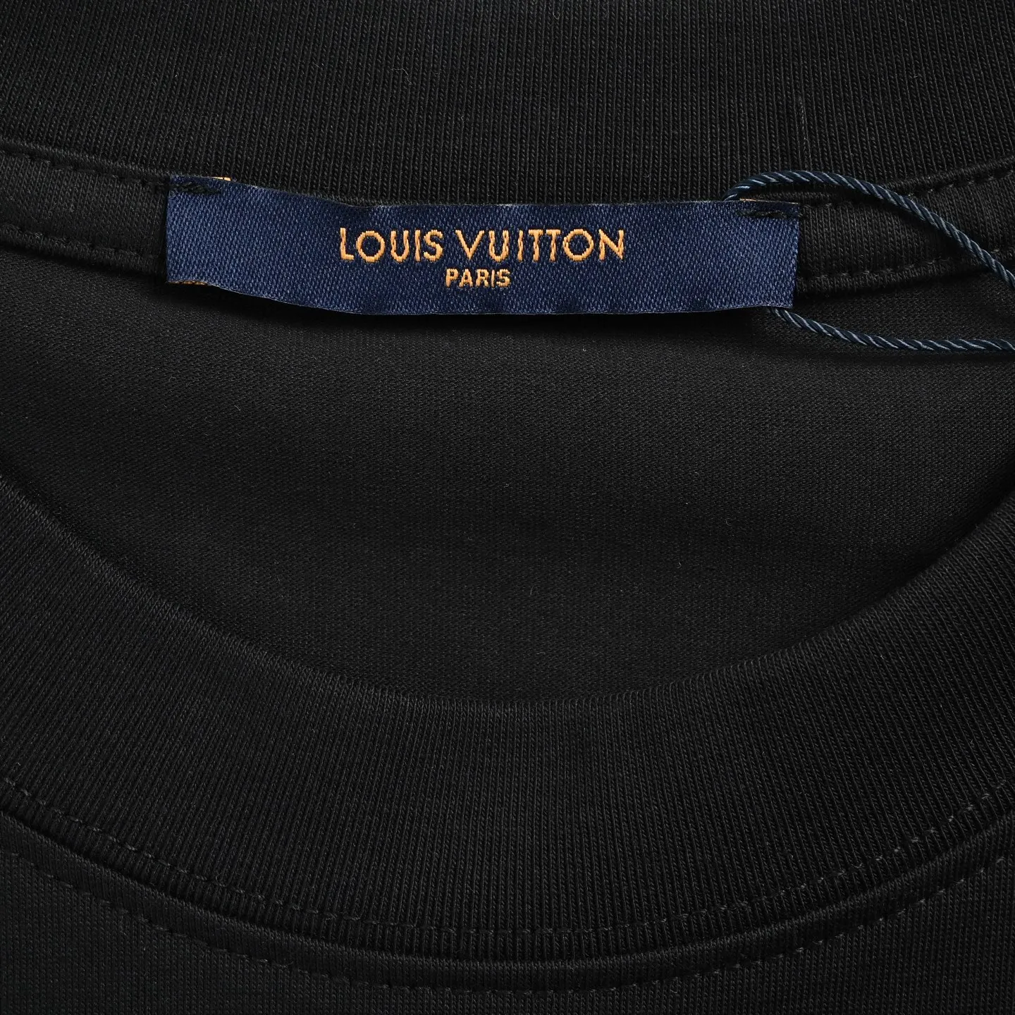 Louis Vuitton/Louis Vuitton round letter presbyopia logo foam short sleeves on the chest